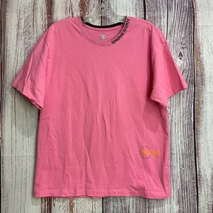 Savage x Fenty Women's Size Small Pink Boxy Short Sleeve T-shirt #4051